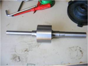rough machined rotor